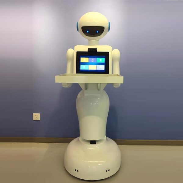Food Delivery Robot, Multi - Robot Coordination Food Delivery System with Automatic Obstacle Avoidance & Tray Collection for Convention Centers​ - Image 2