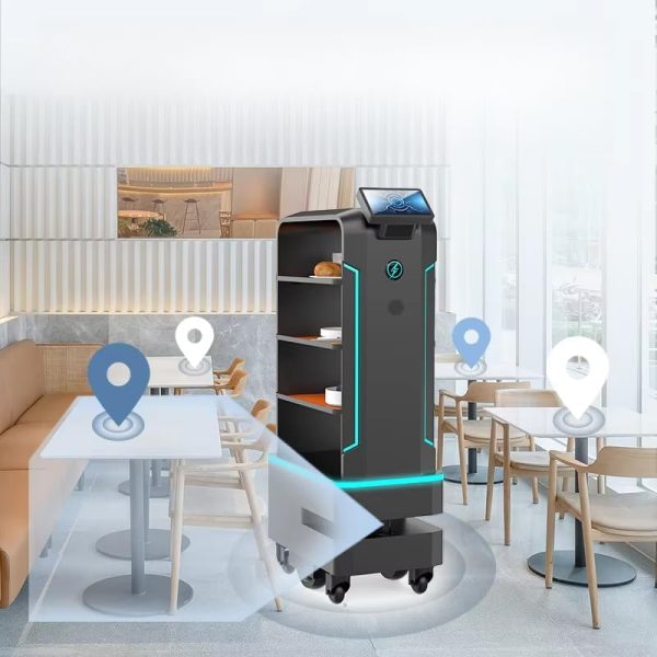 Intelligent Food Waiter Robot for Hotels and Shops with Multi-Robot Coordination and Smart Navigation - Image 3