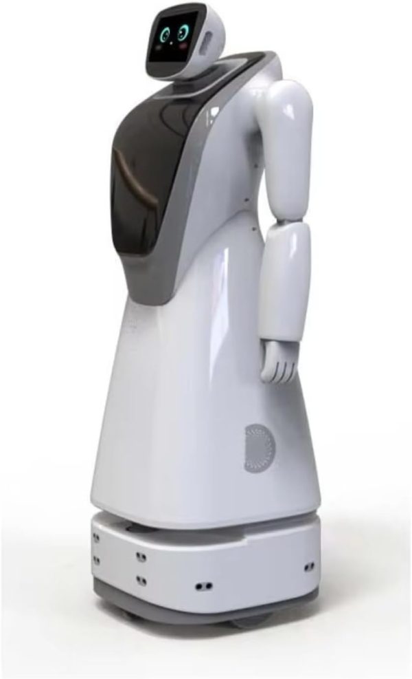 Hotel Intelligent Robot, Dual-Network connectivity Supports ad hoc Networking, Suitable for Front Desk Check-in, Restaurant Food delivery, and Business Center Guidance.