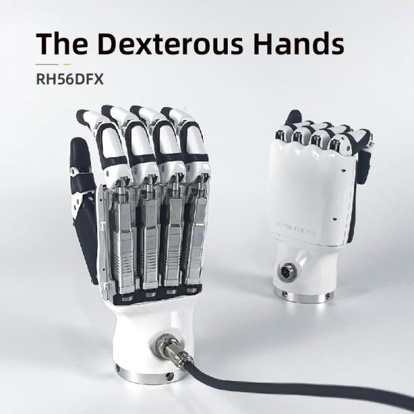 Humanoid Robot Hand with 3KG Strong Grip, Intelligent Force and Position Control,Integrated Linkage-Driven Anthropomorphic-ROS Supported-RH56DFQ-2R(Right Hand) - Image 2