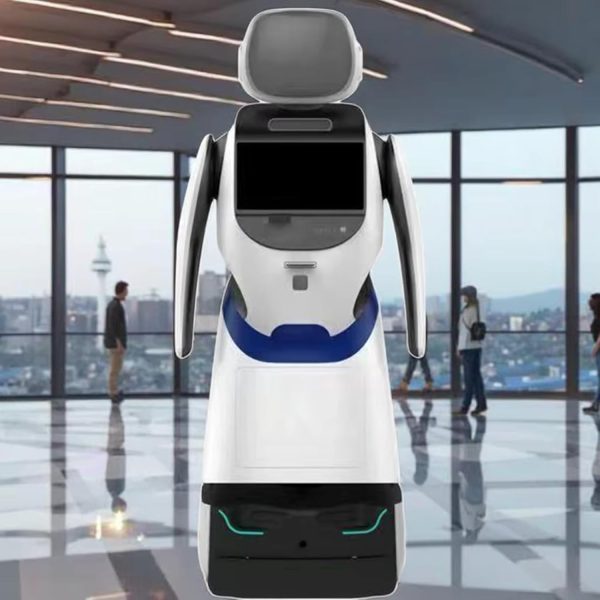 This Intelligent Robot, Made of ABS Sheet Metal, uses Laser ranging Technology for Real-time map Generation and is Ideal for Hotel Reception desks and Business Event Guidance. - Image 4