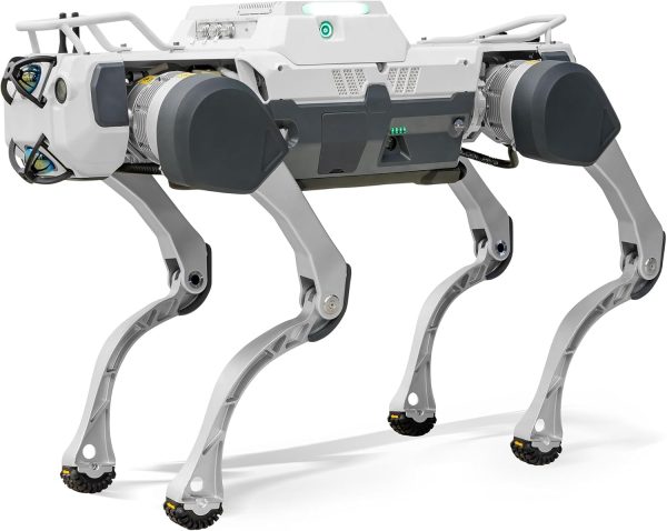 12 DOF Industrial-Grade Walking Robot with Controller, Lidar & Camera, 187 lb Load, Navigation, Stair Climbing, Research & Inspection Use